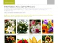 Screenshot strony www.ekwiaciarnia24.pl
