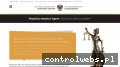 Screenshot strony www.jedrzejow.komornik.pl