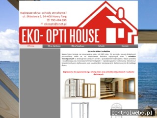 Eko-Opti House schody wewnętrzne