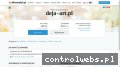 Screenshot strony deja-art.pl