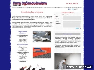 FIRMA OGÓLNOBUDOWLANA prace budowlane