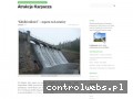 Screenshot strony www.atrakcjekarpacza.pl