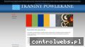 Screenshot strony tkaninypowlekane.pl