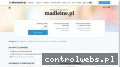 Screenshot strony www.madleine.pl