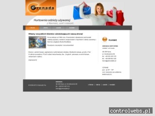 GRENADA- odzież niesortowana