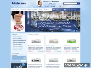 Materace do spania