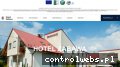 Screenshot strony hotelzabawa.pl