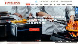 Wyposażenie sklepów spożywczych - „HAND-SPOL” HoReCa