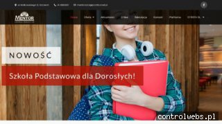 SZKOŁA MENTOR program