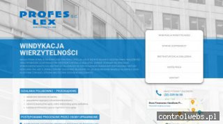 PROFES LEX WINDYKACJA windykacja