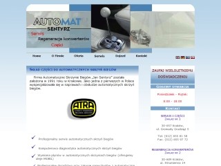 Naprawa automatycznych skrzyń biegów AUTO-MAT