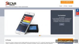 SECAR MOBILMEDIA pozycjonowanie pojazdów GPS