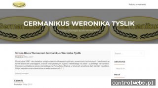 GERMANIKUS Tłumaczenia ustne