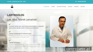 LARYNGOLOGSWARZĘC-lekarz laryngolog