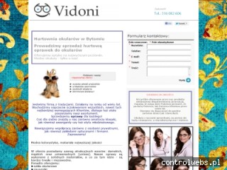 VIDONI Szkła okularowe