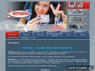 ROTRANS- kurs prawa jazdy