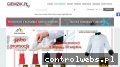 Screenshot strony giemzik.pl