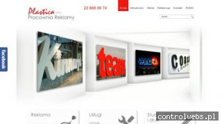 PLASTICA reklama świetlna