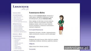 Łuszczyca - choroba