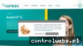 Screenshot strony www.aspirin.pl