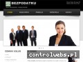 Screenshot strony bezpodatku.com.pl