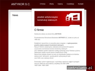 ANTYKOR- powłoki antykorozyjne