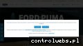 Screenshot strony www.ford.pl