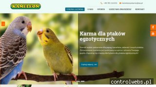 KAMELEON Pokarmy dla zwierząt