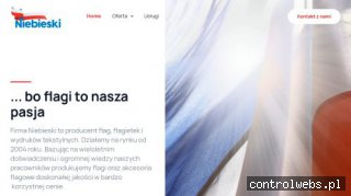 NIEBIESKI- flagi narodowe