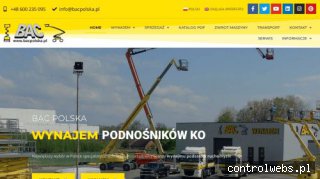 BAC PODESTY RUCHOME Zwyżka