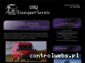 Screenshot strony www.urq.com.pl