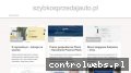 Screenshot strony www.szybkosprzedajauto.pl