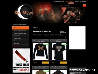 Strona Www.roo-moon.com - koszulki z nadrukami