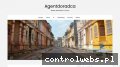 Screenshot strony www.agentdoradca.waw.pl