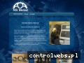 Screenshot strony www.ns-metal.pl