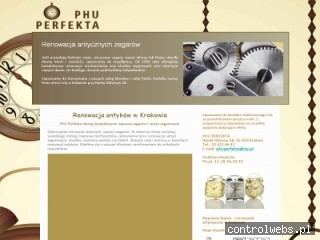PHU Perfekta - naprawa skrzyń zegarowych
