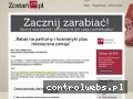 Screenshot strony zostanfm.pl