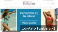 Screenshot strony ulubionabielizna.pl