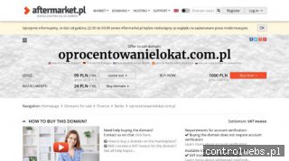 Bankowe lokaty - oprocentowanie