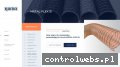 Screenshot strony metal-flex.pl