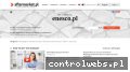 Screenshot strony www.enesco.pl