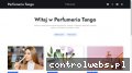 Screenshot strony perfumeriatango.pl