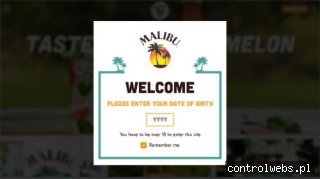 Likier kokosowy malibu