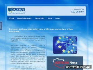 OKSER transport ciężarowy lublin