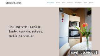 Stolarz Stefan Strąg - kuchnie szafy schody Śląsk