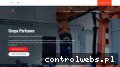 Screenshot strony parkanex.pl