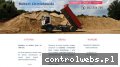 Screenshot strony piasek-transport.pl