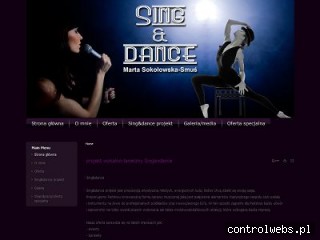 projekt wokalno-taneczny Singandance