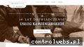 Screenshot strony kamieniarstwo-serwin.pl