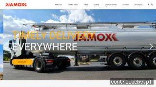 JAMOX Transport płynnych artykułów spożywczych
